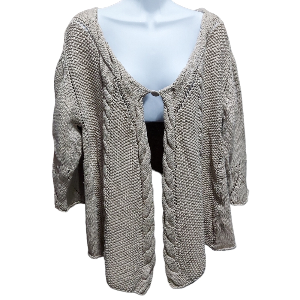 Needleworks Avenue Design Women's Cardigan Size 22/24